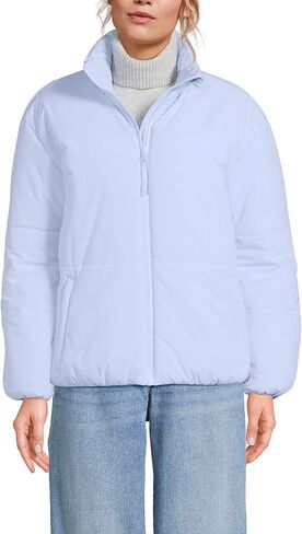 Lands' End Women's Insulated Wide Channel Commuter Jacket in Saudi Arabia