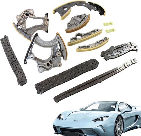 Engine Timing Chain Kit 079109470 06E109465 06E109465AT Compatible with VW Touareg S4 A7 A8 Q5 Q7 CJTC CJTB CNAA CJWB 3.0T After-Market Parts in Saudi Arabia