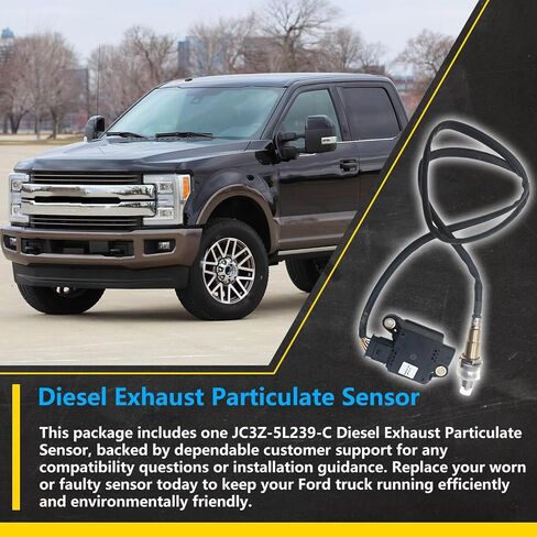 مستشعر جسيمات عادم الديزل متوافق مع 2017-2022 Ford F150 F250 F350 F450 F550 Super Duty 6.7L V8 ، يحل محل OE# JC3Z-5L239-C HC3Z-5L239-D 0281006766 ، 0281007522 ، HC3Z5L239D ، in Saudi Arabia