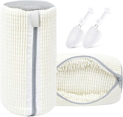 Set of 2 reusable shoe washing bags + 1 pair of adjustable shoe trees – for sneakers and delicates in Saudi Arabia