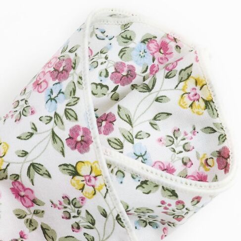 Floral Mens Tie Set Cotton Printed Necktie and Pocket Square Set for Men in Saudi Arabia