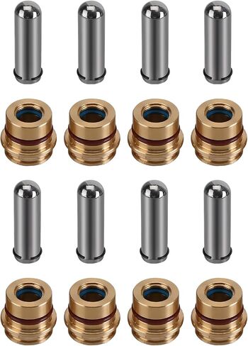 8pcs صمام تجريبي صمام idestick تحكم الصمام التجريبي تحكم في استبدال 289-8451 متوافق مع كاتربيلار 226B 232B 247 248B 267 2 287B تحكم تحكم الطيار in Saudi Arabia