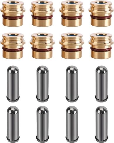 8pcs صمام تجريبي صمام idestick تحكم الصمام التجريبي تحكم في استبدال 289-8451 متوافق مع كاتربيلار 226B 232B 247 248B 267 2 287B تحكم تحكم الطيار in Saudi Arabia