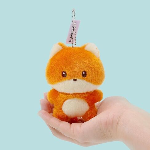 Anirollz Miniz Plush Charm لطيف محشو بسلسلة المفاتيح Kawaii Mini حقيبة الجيب القابلة للتحصيل للأطفال والكبار in Kuwait
