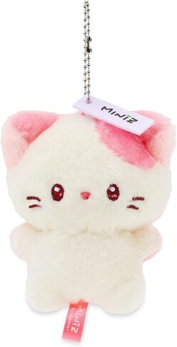 Anirollz Miniz Plush Charm لطيف محشو بسلسلة المفاتيح Kawaii Mini حقيبة الجيب القابلة للتحصيل للأطفال والكبار in Kuwait