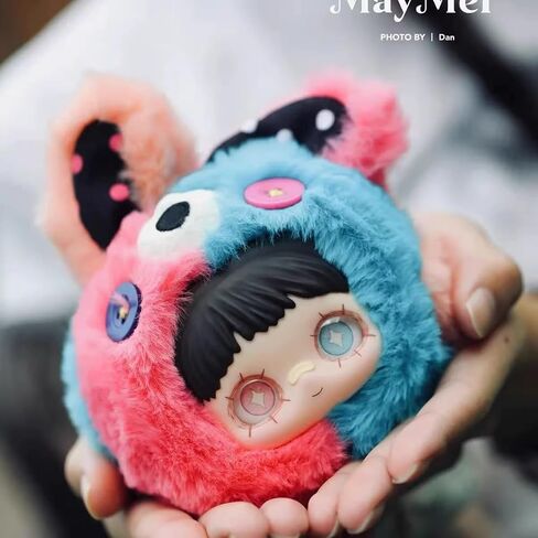 Maymei ذات مرة منسية سلسلة الزوايا الفخمة الأعمى صندوق المفاتيح قلادة Kawaii Hitoys Plushie Vinyl Figure Box Gut Cute Xmas Gift (Random 1 Pack) in Kuwait