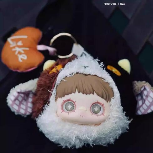 Maymei ذات مرة منسية سلسلة الزوايا الفخمة الأعمى صندوق المفاتيح قلادة Kawaii Hitoys Plushie Vinyl Figure Box Gut Cute Xmas Gift (Random 1 Pack) in Kuwait