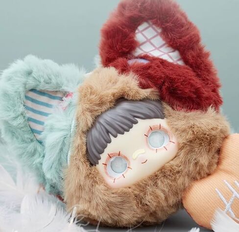 Maymei ذات مرة منسية سلسلة الزوايا الفخمة الأعمى صندوق المفاتيح قلادة Kawaii Hitoys Plushie Vinyl Figure Box Gut Cute Xmas Gift (Random 1 Pack) in Kuwait