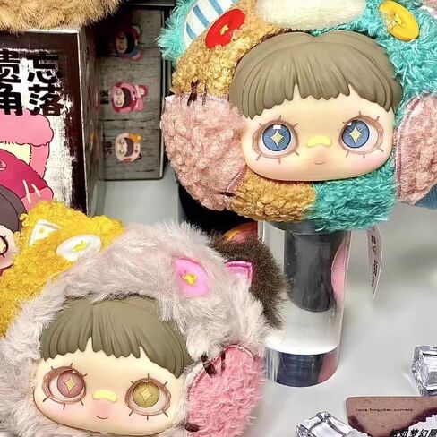 Maymei Once Forgotten Corners Series Plush Blind Box Keychain Pendant Kawaii HiToys Plushie Vinyl Figure Mystery Box Cute Xmas Gift (Random 1 Pack) in Saudi Arabia