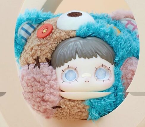 Maymei ذات مرة منسية سلسلة الزوايا الفخمة الأعمى صندوق المفاتيح قلادة Kawaii Hitoys Plushie Vinyl Figure Box Gut Cute Xmas Gift (Random 1 Pack) in Kuwait