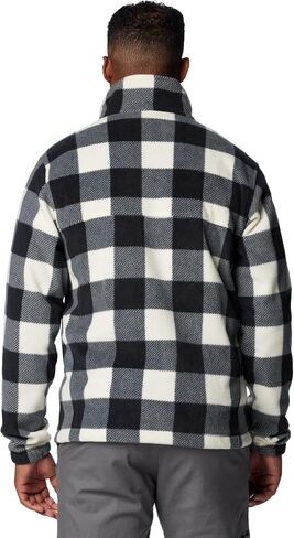 Columbia Men's Steens Mountain Printed Jacket, Mountain Red Check Print, Large in Saudi Arabia
