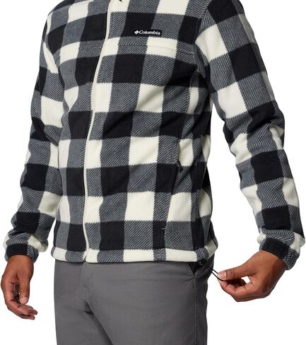 Columbia Men's Steens Mountain Printed Jacket, Mountain Red Check Print, Large in Saudi Arabia
