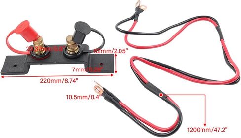 Cnswee6 Battery Jump Post Remote Battery Relocation Kits Copper For Polaris RZR Models 2 or 4 Seats ALL MODELS 1 Pc in Saudi Arabia