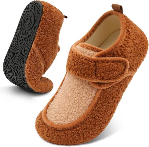 Womens Mens Slippers Diabetic House Slippers for Women Men Wide Indoor Slip on Barefoot Adjustable Orthopedic Neuropathy Arthritis Edema Plantar Fasciitis Slipper Socks in Saudi Arabia