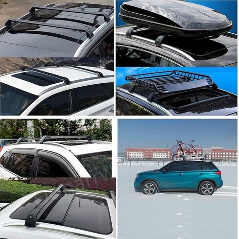 رفوف البضائع لعام 2016-2022 LEXUS RX RX350 RX450H RX350L RX450HL رف سقف رف الصليب المتقاطع ملحقات حاملة أمتعة القفل (ل LEXUS RX350 RX450 2016-2022) in Saudi Arabia