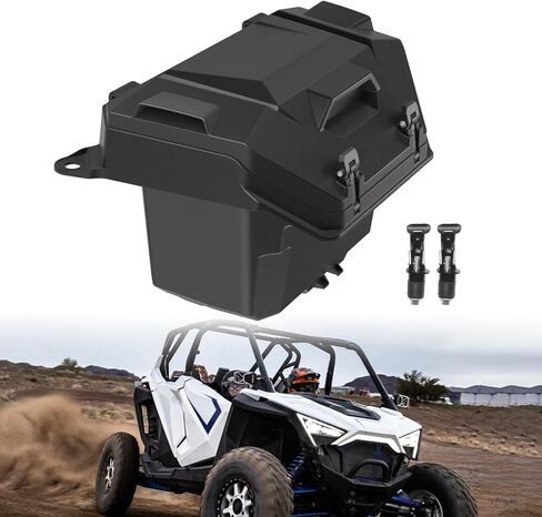 55QT UTV مربع البضائع الخلفية لـ Polaris RZR XP 1000 XP4 1000 2024 2025 الملحقات ، مزلاج أداة سرير خلفية خالية من الغبار الملي in Kuwait