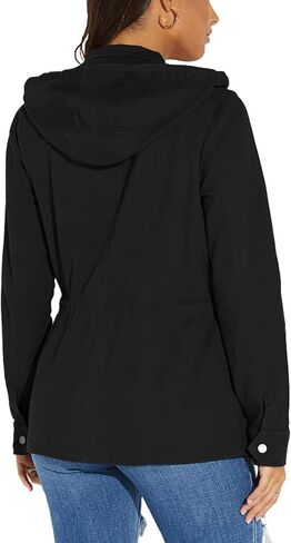 jtnfairy السترات غير الرسمية للنساء 2025 Long Sleeve Zipper Classic Outwear Bomber Coats Up مع جيوب in Kuwait