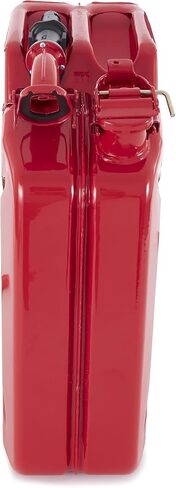 Wavian 5.3 غالون 20 لتر وقود الكربوهيدرات الأصيلة Jerry Can w/spout ، وافيان الولايات المتحدة الأمريكية Can Nato Jerry Can و Spout System - علب الغاز الأحمر ، الأحمر ، 5 جالون للبنزين ، حزمة 2 من 2 in Kuwait