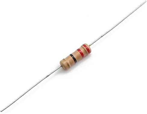 200pcs/lot 1W 5% Resistor Assortment Kit 20Value 10 ohm - 1M ohm Resistor Set 22R 47R 100R 220R 470R 1K 4.7K 100K ohm Resistance in Saudi Arabia