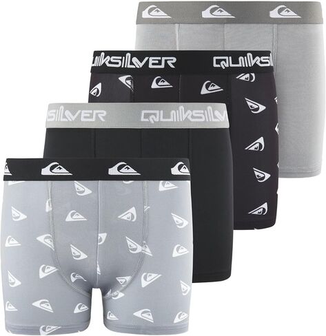 Quiksilver Boys Underwear 4 Pack Boxer Briefs for Boys 6-18 Durable Stretch Breathable Moisture Wicking in Saudi Arabia
