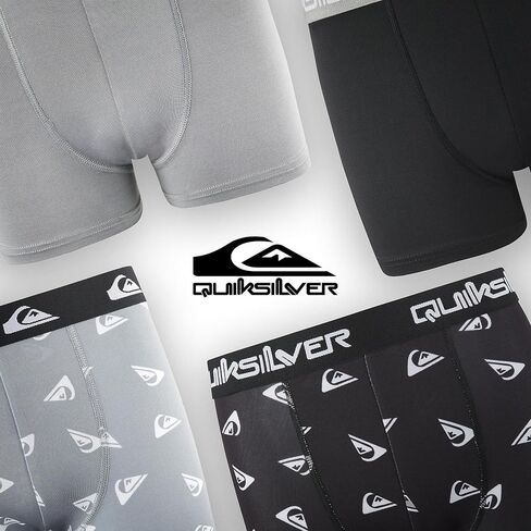 Quiksilver Boys Underwear 4 Pack Boxer Briefs for Boys 6-18 Durable Stretch Breathable Moisture Wicking in Saudi Arabia