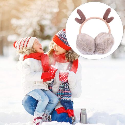 1pc عيد ميلاد عيد الميلاد الأولاد لأغطية الأذن بويت فتاة دافئة لقضاء عطلة مريحة ومرنة للبنين والبنات in Saudi Arabia