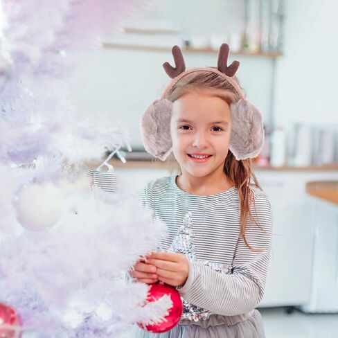 1pc عيد ميلاد عيد الميلاد الأولاد لأغطية الأذن بويت فتاة دافئة لقضاء عطلة مريحة ومرنة للبنين والبنات in Saudi Arabia