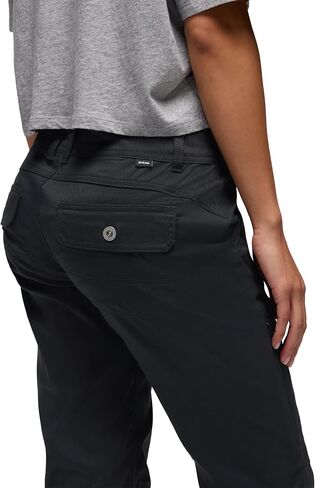 prAna Women's Standard Halle Pant, Black, 4xRG in Saudi Arabia
