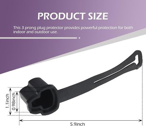 2 PCS 3 PRONG PLUT STOURCOR ، محرك كتلة سلك سلك سلك ستوري ستيريو معزول عزل الغلاف الجوية ، وغطاء 120 فولت تمديد سليكون سليكون ، لمعظم سيارات شاحنات إصلاح ملحقات (أسود) in Saudi Arabia