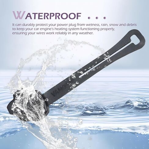 2 PCS 3 PRONG PLUT STOURCOR ، محرك كتلة سلك سلك سلك ستوري ستيريو معزول عزل الغلاف الجوية ، وغطاء 120 فولت تمديد سليكون سليكون ، لمعظم سيارات شاحنات إصلاح ملحقات (أسود) in Saudi Arabia