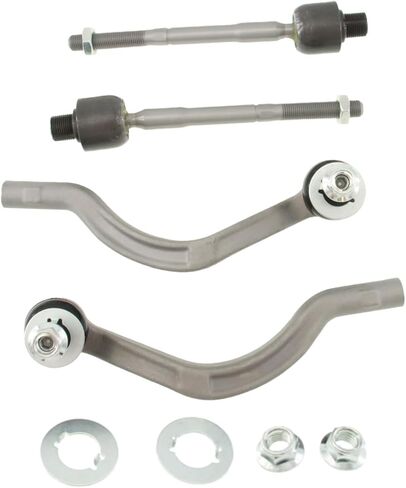 673000005 673000006 Inner Outer Left Right Tie Rod End Kit 4Pcs Replacement for Maserati Ghibli Base S SQ4 Q4 2014-2017, Quattroporte S SQ4 GTS 2014-2017 in Saudi Arabia