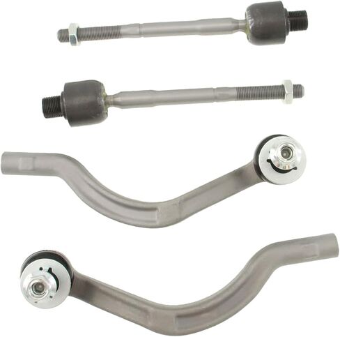 673000005 673000006 Inner Outer Left Right Tie Rod End Kit 4Pcs Replacement for Maserati Ghibli Base S SQ4 Q4 2014-2017, Quattroporte S SQ4 GTS 2014-2017 in Saudi Arabia
