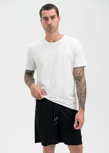 Ethika Mens Long Basketball Short | Black in Saudi Arabia