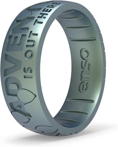 Enso Rings Disney Pixar Collection - Classic Etched Silicone Rings - Comfortable and Flexible Design in Kuwait