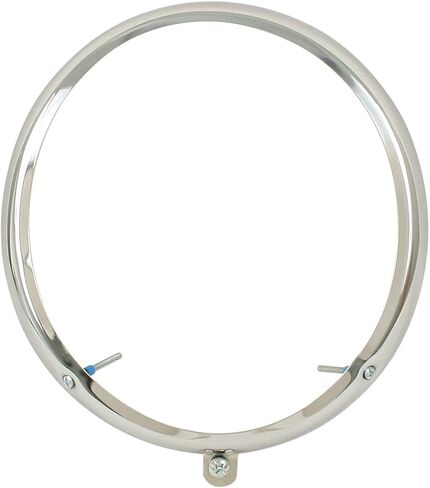 98-2059 Early Vw Bug Chrome Headlight Ring 1950-1966, Both Screws On Bottom in Saudi Arabia