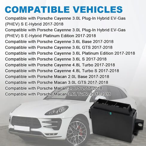 Radar Eye Computer Board Board Park Module Module متوافق مع Porsche Cayenne Macan 2017-2018 استبدال وحدة التحكم في مواقف السيارات لـ 95B.919.475.L 95B919475L 95B-919-475-L in Saudi Arabia