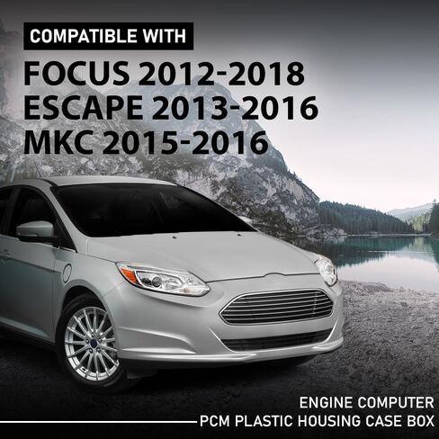 G-PLUS Engine Computer Plastic Housing Case Box 2PCS, Compatible with Ford Focus 2012-2018/ Escape 2013-2016, Fit Lincoln MKC 2015-2016, CV6Z 12B523-C, CV6Z 12A659-C in Saudi Arabia