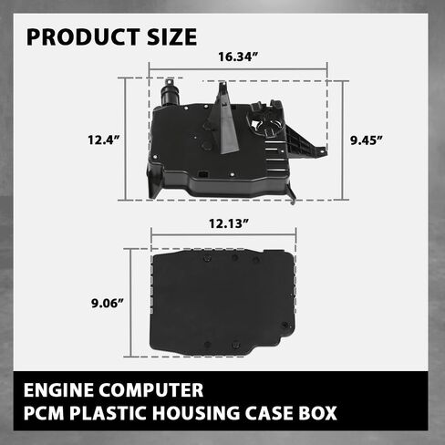 G-PLUS Engine Computer Plastic Housing Case Box 2PCS, Compatible with Ford Focus 2012-2018/ Escape 2013-2016, Fit Lincoln MKC 2015-2016, CV6Z 12B523-C, CV6Z 12A659-C in Saudi Arabia