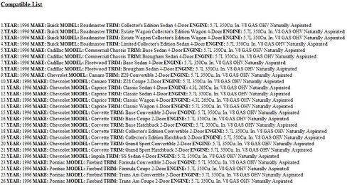 1996 Impala SS Engine computer 16214399 "Programmed to your VIN" ECM PCM ECU in Kuwait