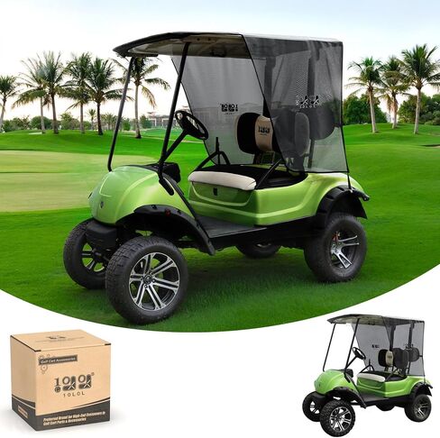 10L0L 2 Passenger Golf Cart Sun Shade Cover for Yamaha G14 G16 G22 G29 Drive2, Golf Cart Summer Cover Premium Sun Shade Cover for Yamaha Golf Carts – Effective Heat Isolation and Easy Installation in Saudi Arabia