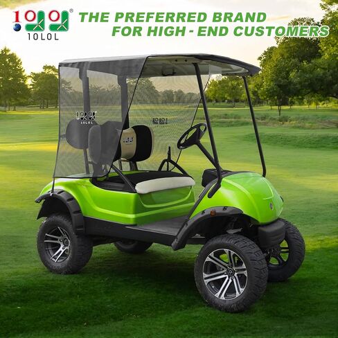 10L0L 2 Passenger Golf Cart Sun Shade Cover for Yamaha G14 G16 G22 G29 Drive2, Golf Cart Summer Cover Premium Sun Shade Cover for Yamaha Golf Carts – Effective Heat Isolation and Easy Installation in Saudi Arabia