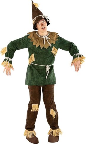 Morph Friendly Cashecrow Costume Men ، Halloween Comple for Mens Scarcrow Costum in Saudi Arabia