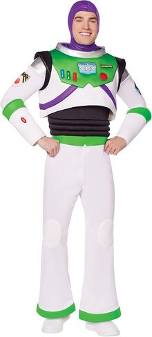 Spirit Halloween Toy Story Adult Buzz Lightyear Costume | Officially Licensed | Group Costume | Disney | TV and Movie Costume in Saudi Arabia
