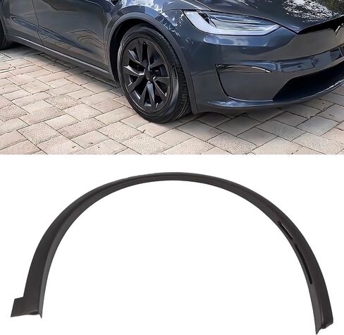 Front Right Fender Wheel Arch for Tesla Model X 2023-2024 Flare Fender Molding Trim in Saudi Arabia