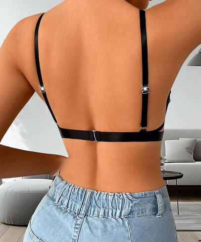 Murimia Lace Bralettes for Women Sexy Triangle Bralette Wireless Minimizer Bra Lingerie in Saudi Arabia