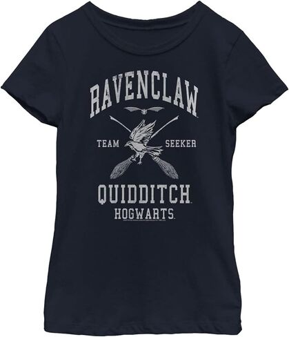 Harry Potter Kids Ravenclaw Quidditch Seeker Girl's Solid Crew Tee in Kuwait