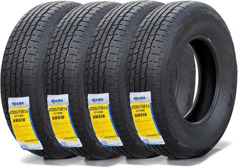 مجموعة NAMA من 4 NM616 HUCHED ST TIRE RYDIAL TRAIR in Kuwait