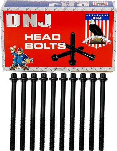 DNJ HBK4223 HEAD BOLT KIT لـ 11-14 MAZDA 2 1.5L L4 DOHC بشكل طبيعي MZR in Saudi Arabia
