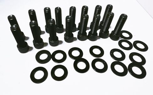 3/8" x 1 1/4" Allen Hex Socket Head Bolts kit for Big Block Chevy Chevrolet 348, 396, 402, 409, 427, 454, 502 Install Intake Manifold to Cylinder Heads in Saudi Arabia