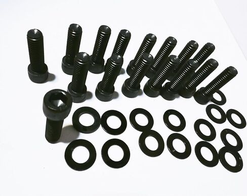 3/8" x 1 1/4" Allen Hex Socket Head Bolts kit for Big Block Chevy Chevrolet 348, 396, 402, 409, 427, 454, 502 Install Intake Manifold to Cylinder Heads in Saudi Arabia